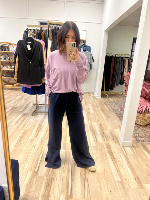 Comfort Wins Sweats - Blue