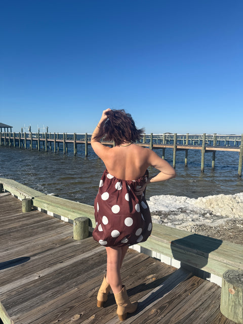 Polka Dot Balloon Dress
