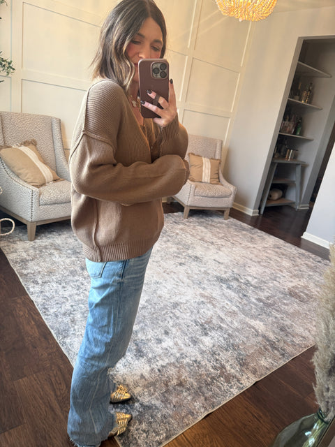 Keep On Sweater - Mocha