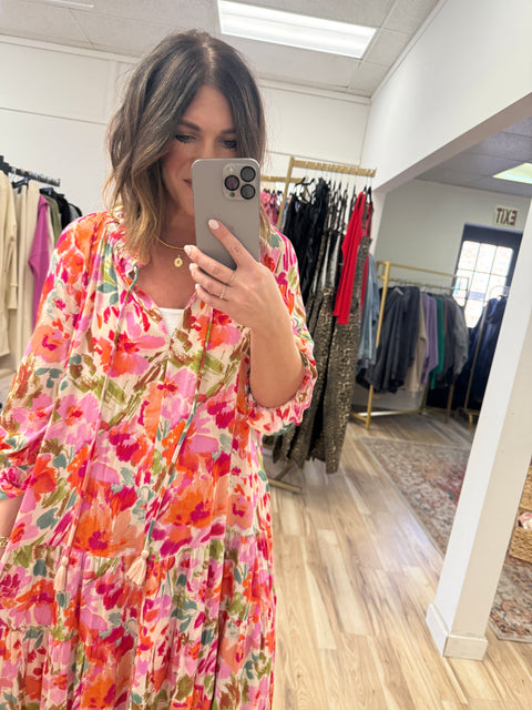 Sunrise Blooms Dress