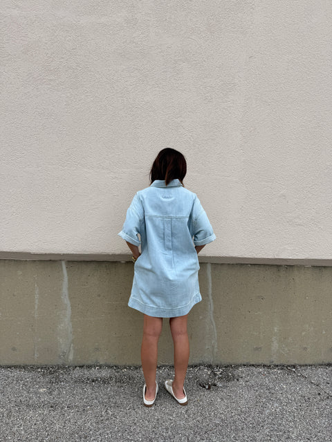 Denim Shirt Dress