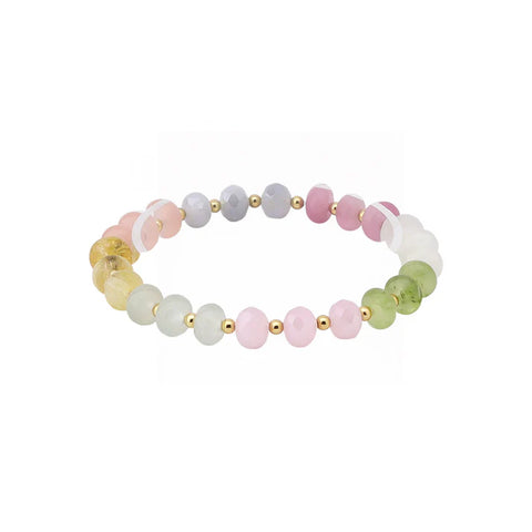 natural stone beaded bracelet