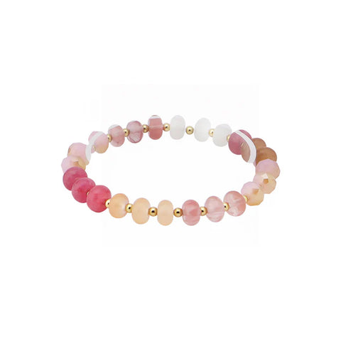 natural stone beaded bracelet