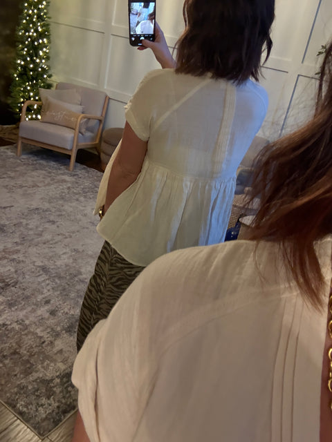 All About Now Top-Cream