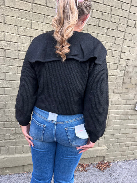 Keep Dreaming Cardi- Black