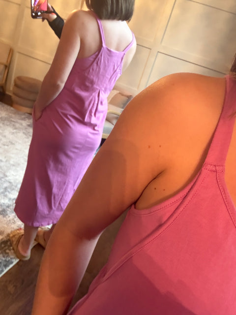 Weekend Picnic Dress-Orchid