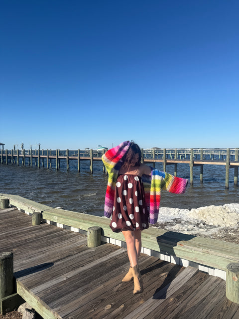Polka Dot Balloon Dress