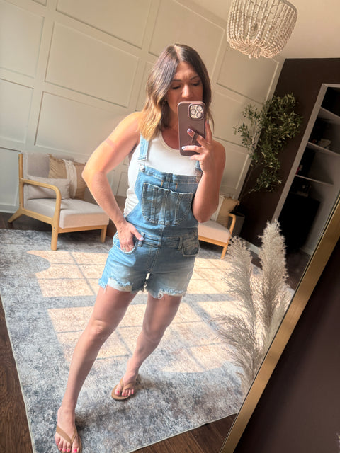 All Play Shortall - Medium Wash