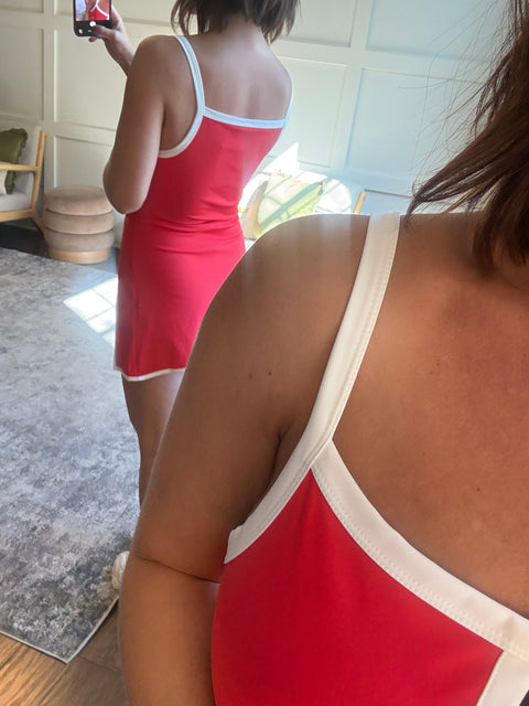 Front Slit Active Dress