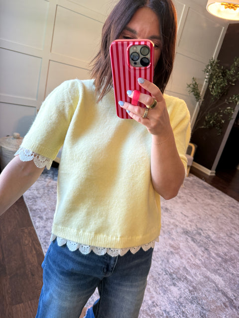 puff sleeve sweater
