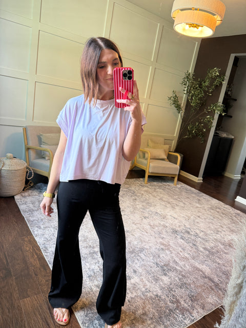 breathe easy top-lilac