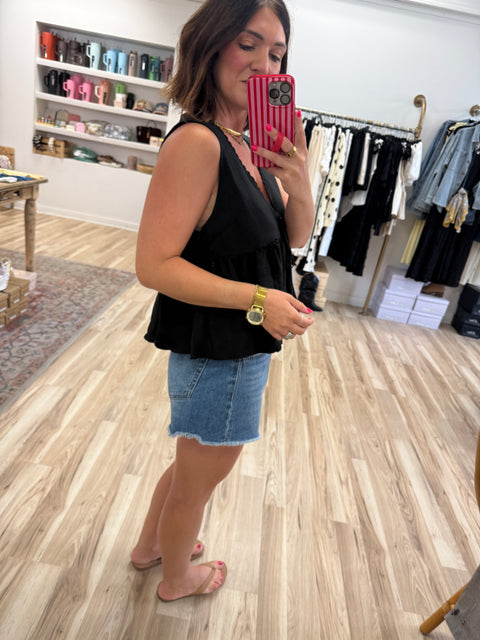 Steal My Thunder Top-black