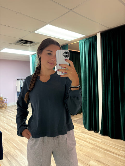 Ridgeway Tee-Midnight Navy