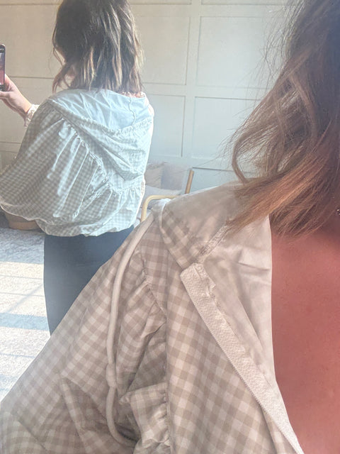 Gingham Lightweight Jacket