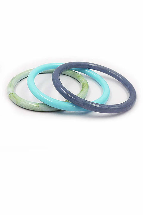acrylic bangles- set of 3