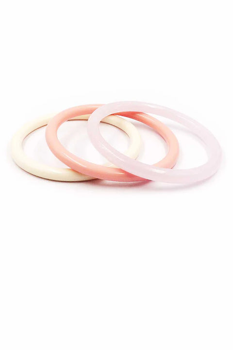 acrylic bangles- set of 3