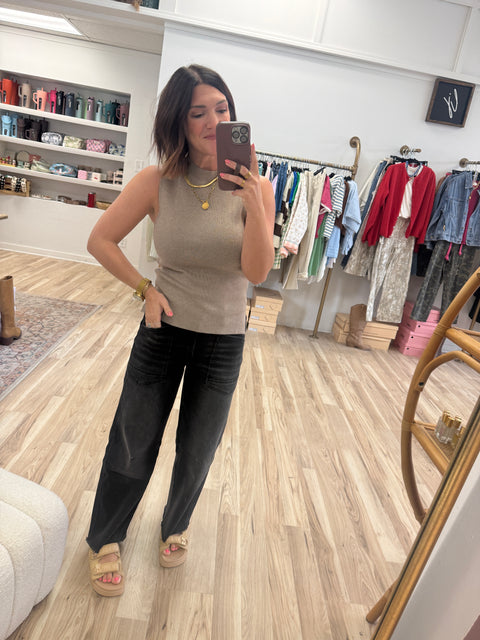 Sweet Nothings Top-Oatmeal