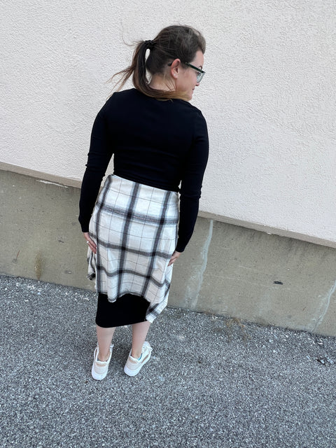 Bella Long Sleeve Dress- Black