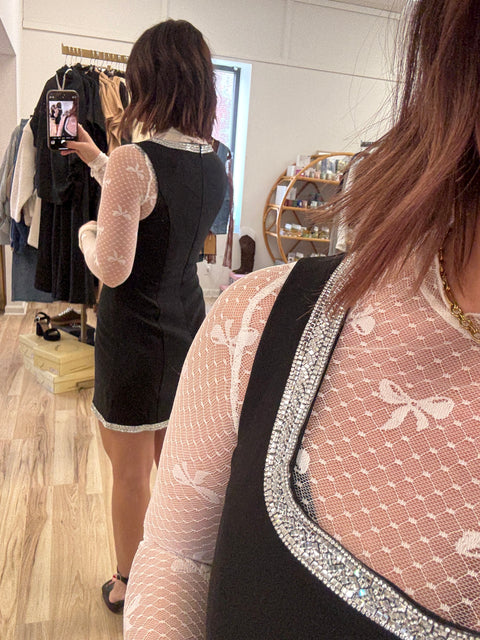 Strikes Midnight Dress