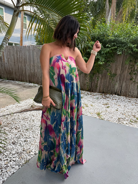 Lapis Bloom Dress