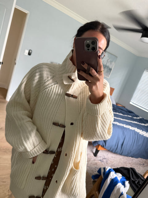 Toggle Knit Cardi