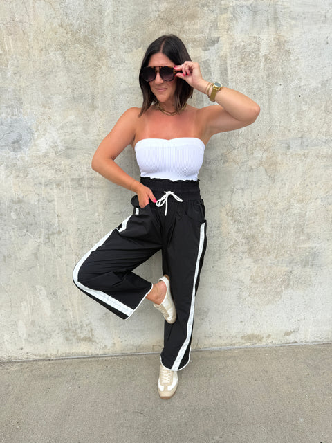 Lines + Leisure Track Pants