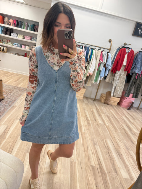 Hometown Cutie Denim Dress