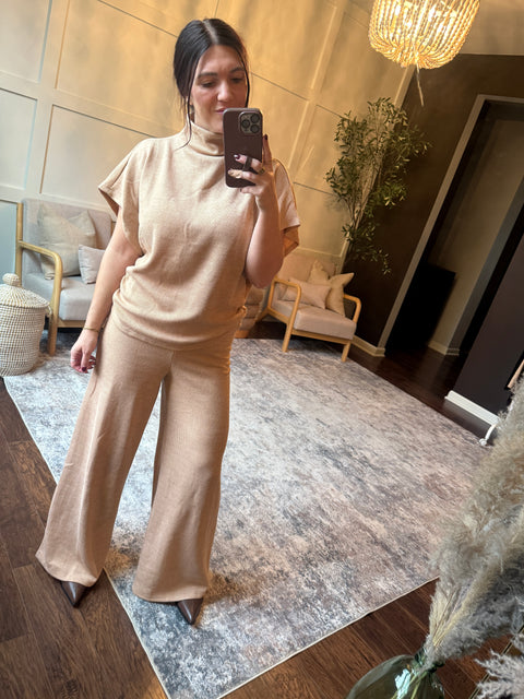 Sleek Ride Set-Beige