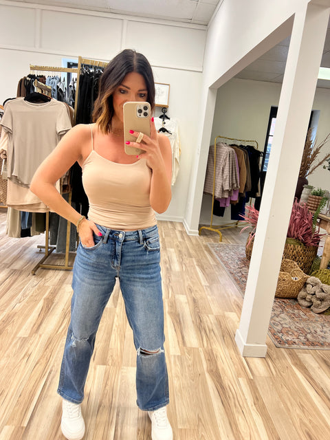 With Ease Cami - taupe