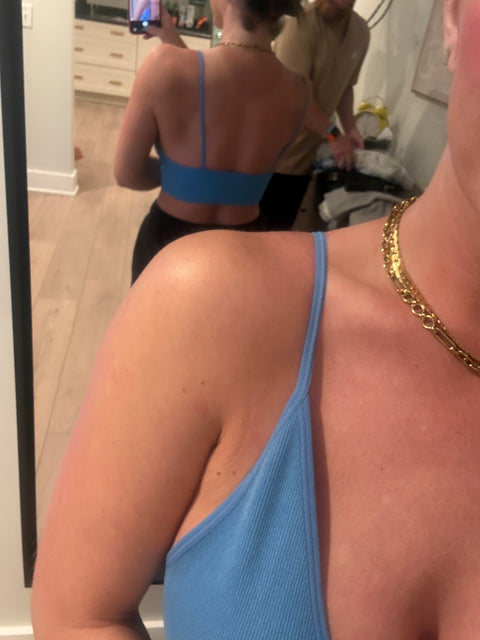 triangle bralette