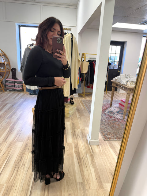 Polka Dot Tulle Skirt