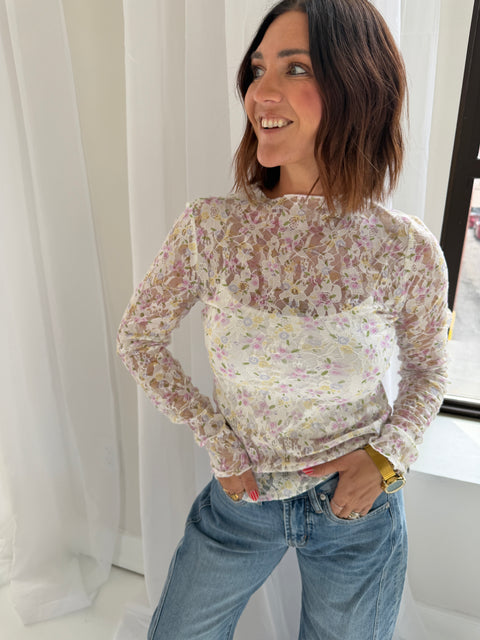 Written in Flowers Top
