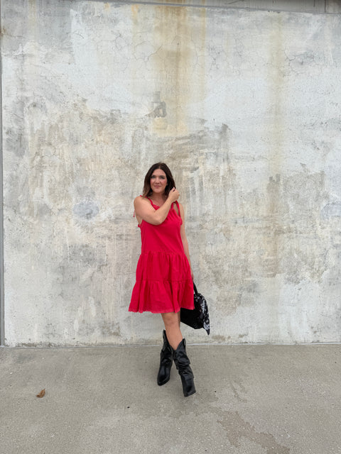 Crochet Edge Dress