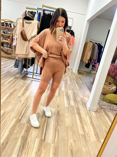 Do You Mind Shorts - Latte