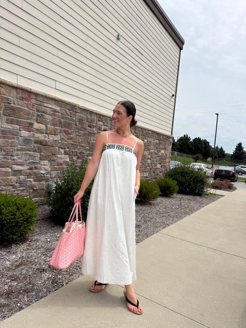 Geometric Crochet Dress
