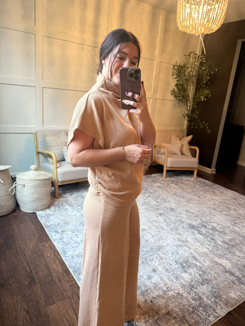 Sleek Ride Set-Beige