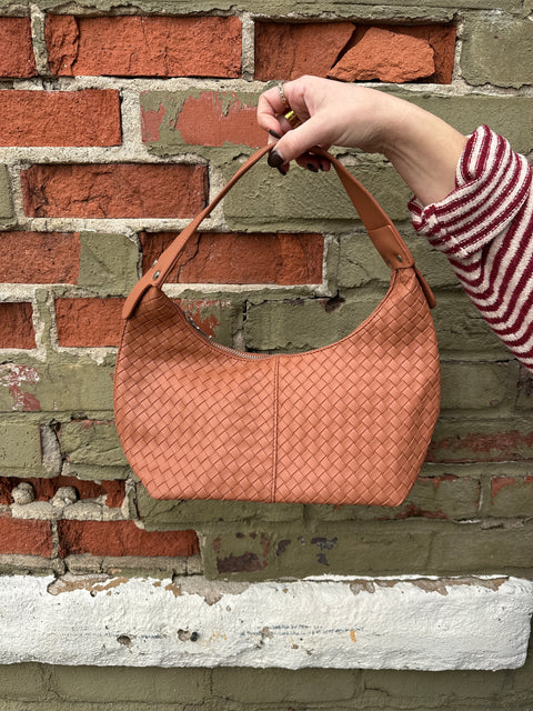 Woven Weave Shoulder Bag