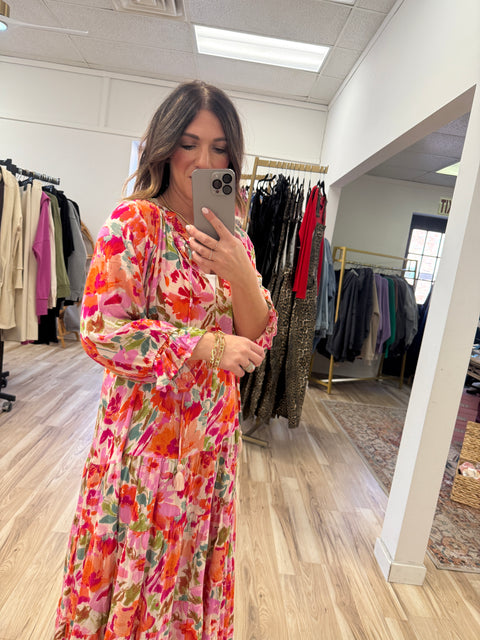 Sunrise Blooms Dress