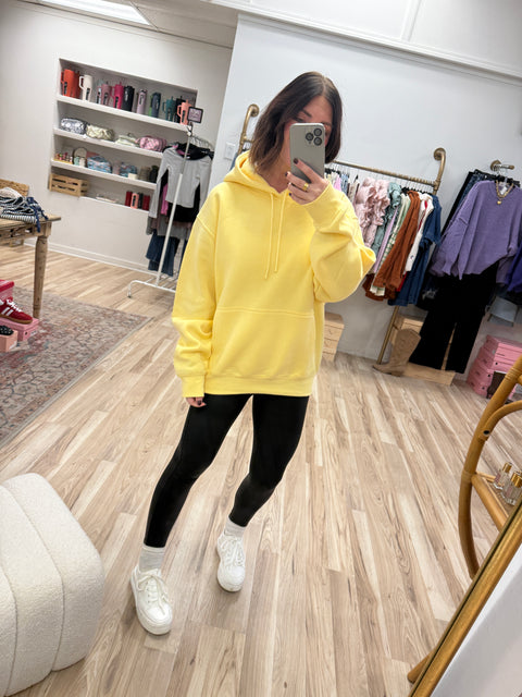 Already Decided Hoodie-Yellow
