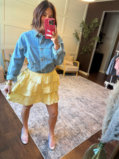 Daisy Lace Skirt
