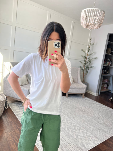 Classic Fit Tee - White