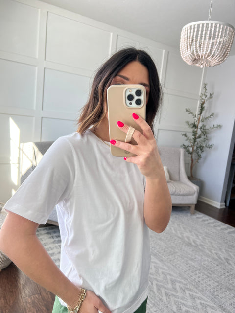 Classic Fit Tee - White