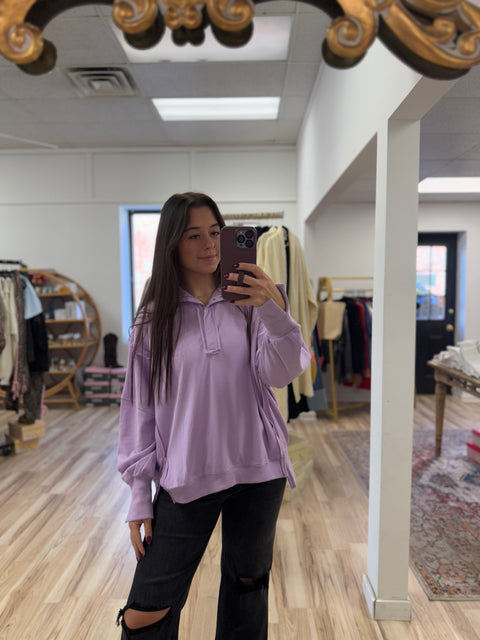 Tamika Sweatshirt-Lilac