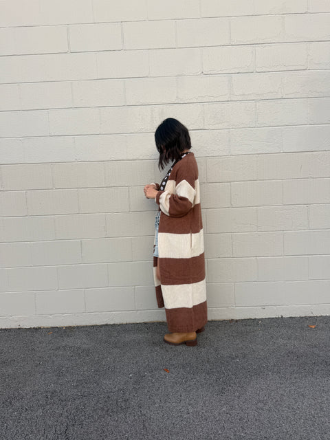 Always Nice Cardi-Brown