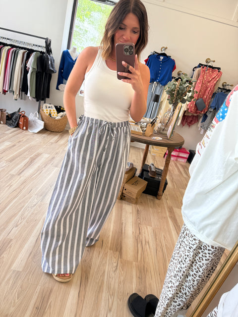 Sophia Striped Pants