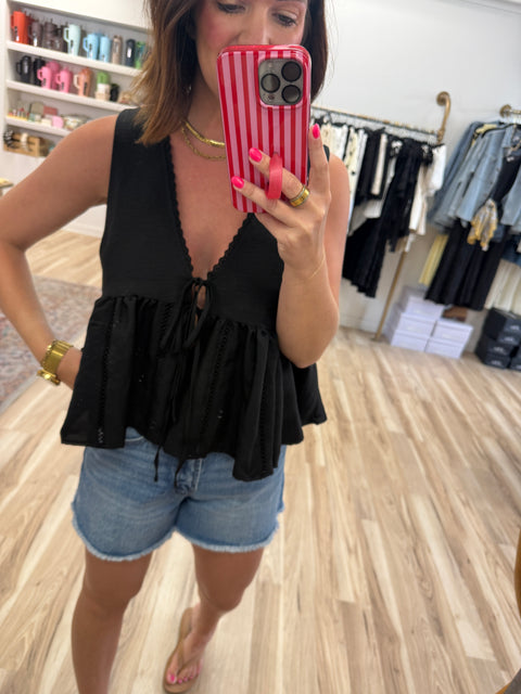 Steal My Thunder Top-black