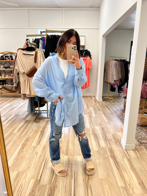 Classic Cuts- blue/white