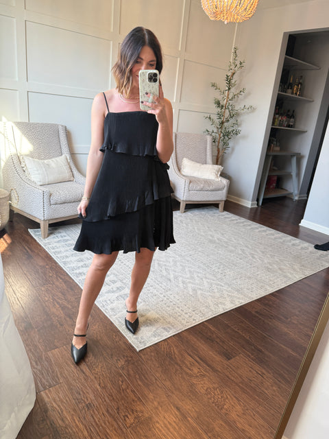 Moments We Share Dress-Black