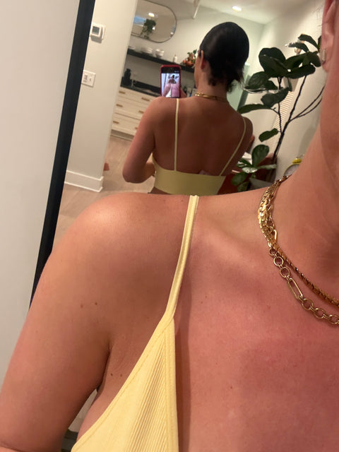 triangle bralette