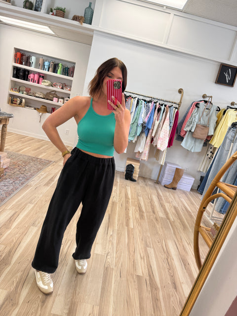Sideline Bralette-Green